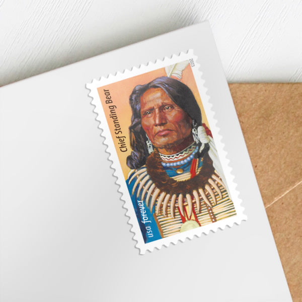 Chief Standing Bear Stamps, Sheet of 100