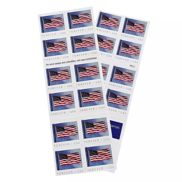 2019 U.S Flag Forever Stamps Booklet 100pcs