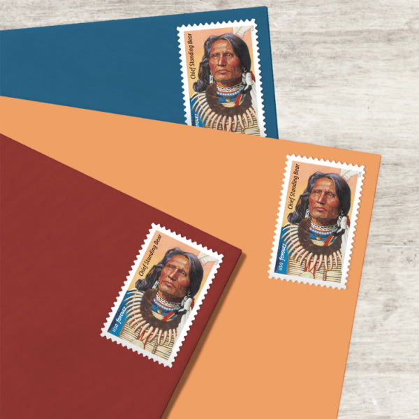 Chief Standing Bear Stamps, Sheet of 100