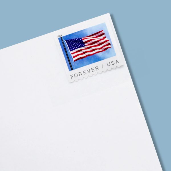 U.S. Flags 2019 Stamps, Coil of 100
