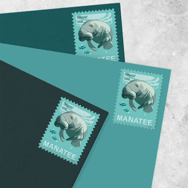 Save Manatees Stamps, Sheet of 100