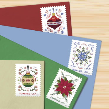 Holiday Joy Stamps, Sheet of 100