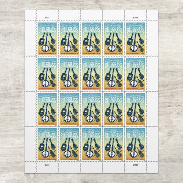 Bluegrass Stamps, Sheet of 100