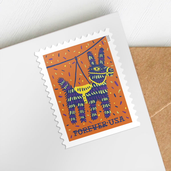 Piñatas! Stamps, Book of 100