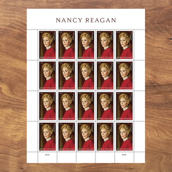 Nancy Reagan Stamps, Sheet of 100