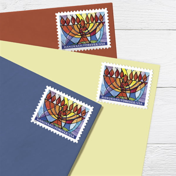 Hanukkah Stamps, Sheet of 100