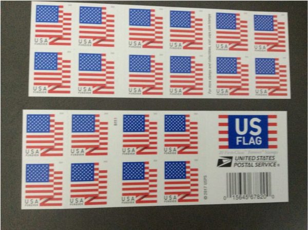 U.S. Flags 2018 Stamps, Coil of 100