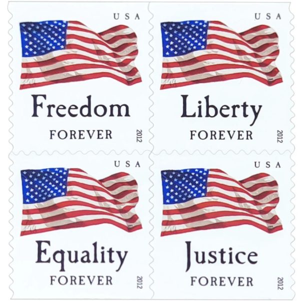 U.S. Flags 2012 Stamps, Coil of 100